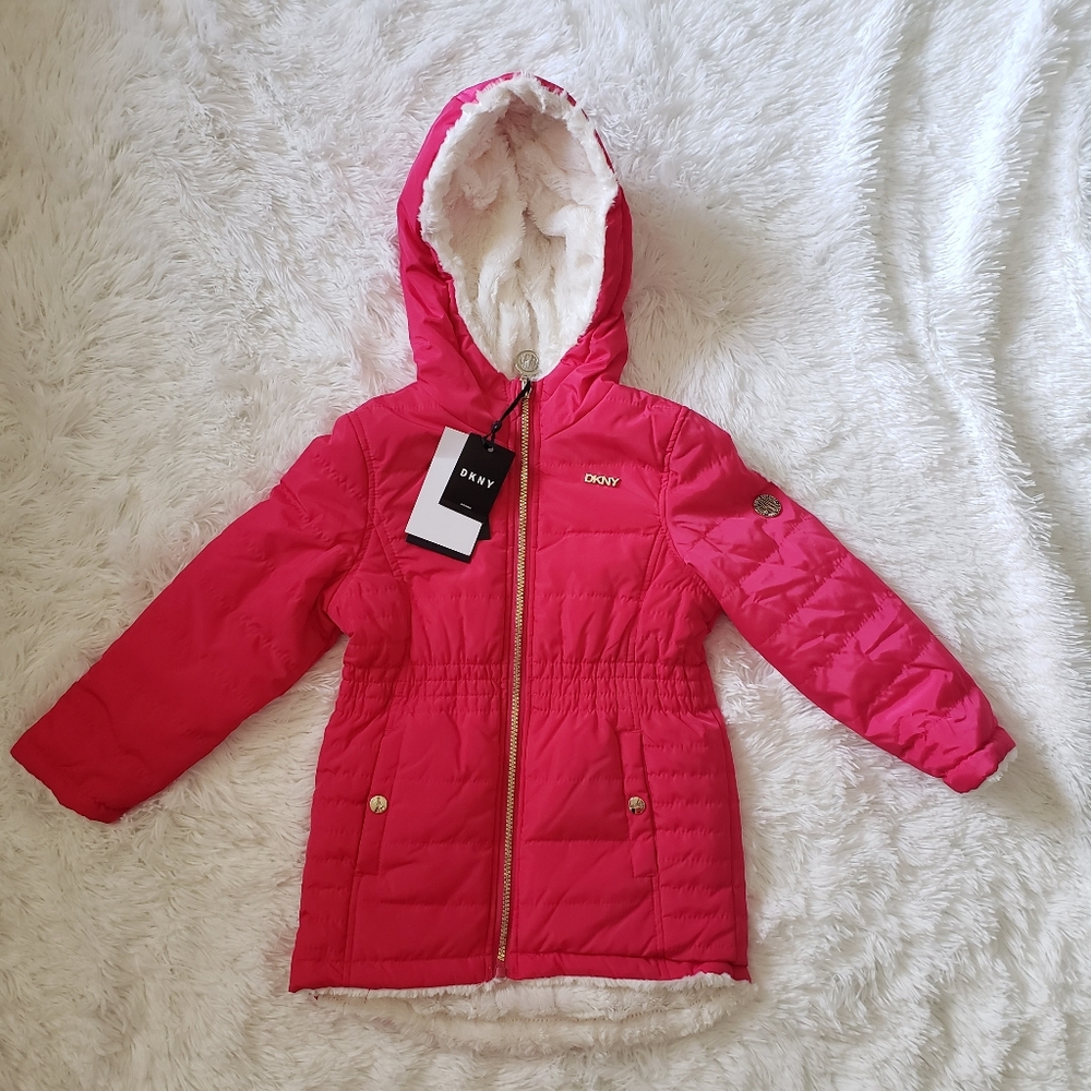 Dkny *nwt* girl reversible jacket
